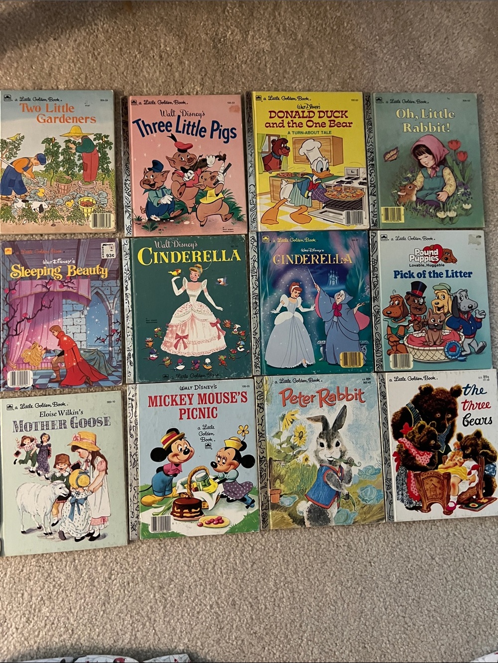 Bundle of Vintage Little Golden Books